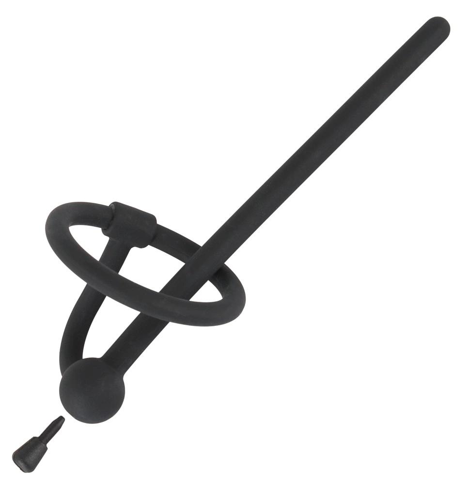 Penisplug - Penis Plug with a Movable Glans Ring