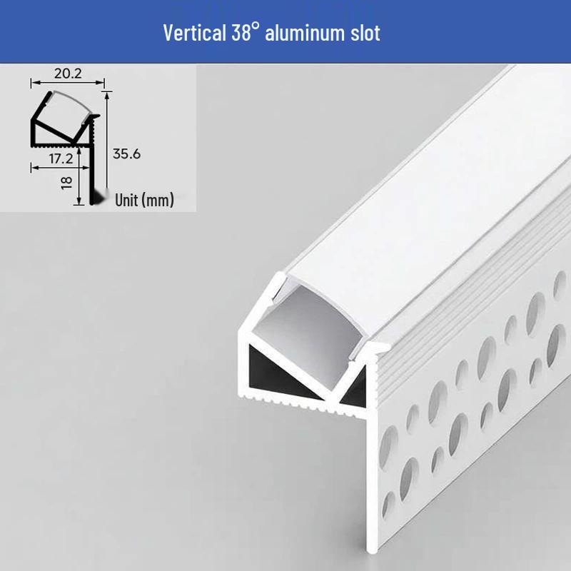 Upward Luminous Line Ceiling Lamp for Living Room