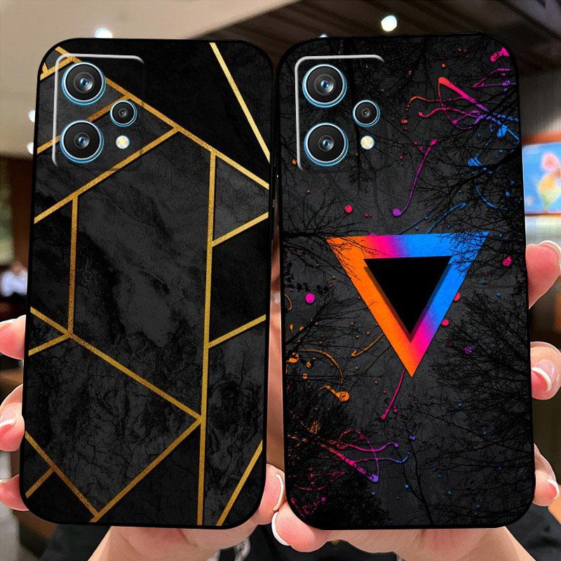 Чехол для Realme 9 9i 4G Fundas 9i 5G Ударопрочный Силиконовый ТПУ Милый Чехол для Телефона для OPPO Realme9 Pro Capa 9 Pro+ 9 Pro Plus Бампер