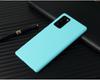 Для Samsung Galaxy S20 S20 Ultra S9 S10 lite S10e Note 8 9 10 Plus A10 A20 A50 A70 M10 M20 однотонный силиконовый чехол