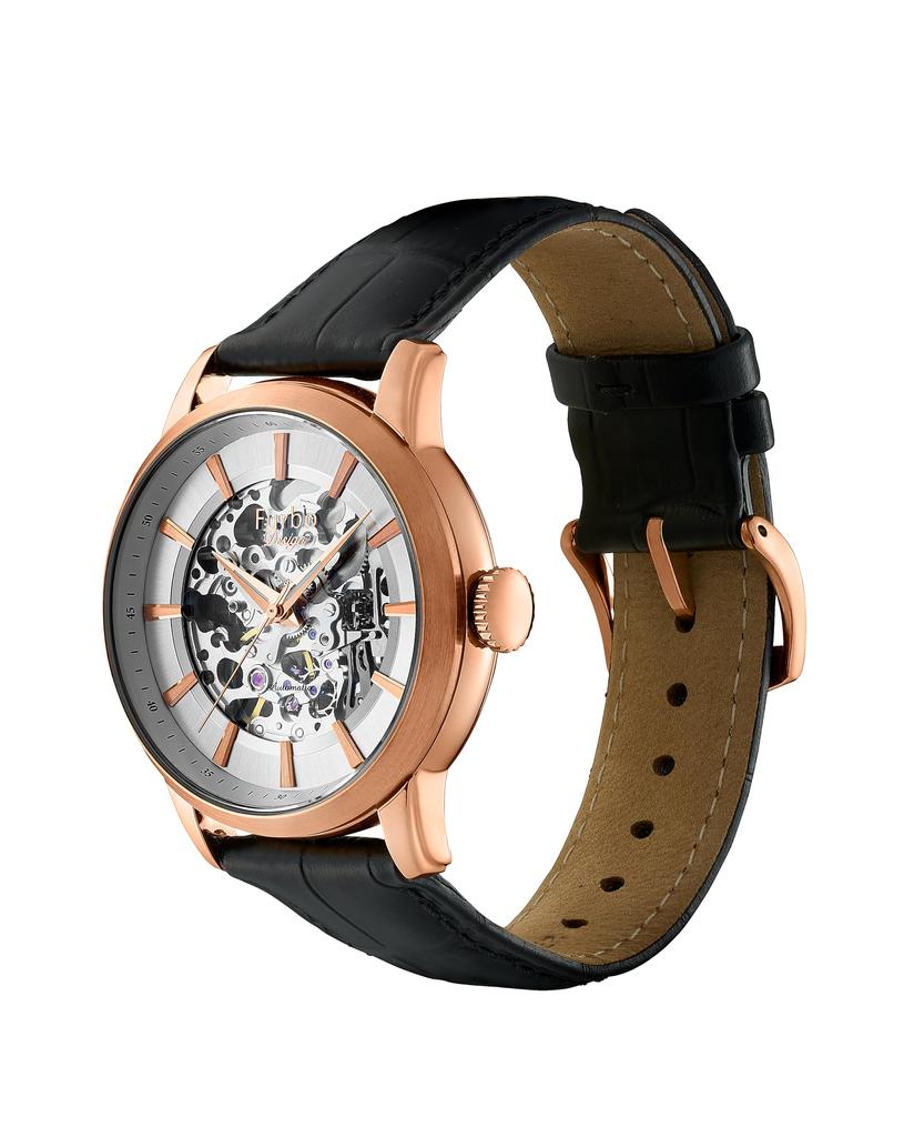 Мужские часы Furbo Design Black NF04W-PGBK,