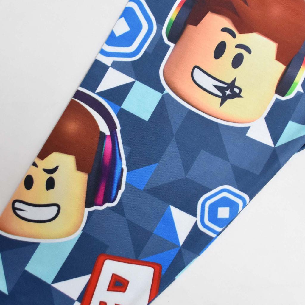 Roblox Набор одежды для дома для мальчиков: Лонгслив и брюки