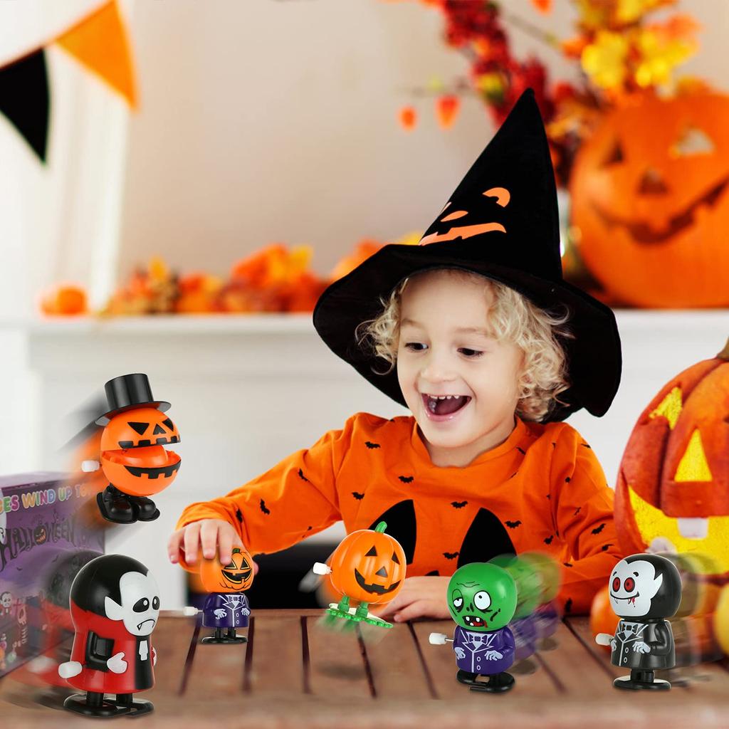 LEMESO Призовые игрушки на Хэллоуин для набора на Хэллоуин Вечеринка на Хэллоуин Поставляется в кейсе Заводные Дети, 12, Сувениры, Подарки, Призы, Аксессуары, Игрушки,