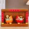 Traditional Zodiac Goat Figurine Chinese Style Lucky Sheep Decor  Tabletop