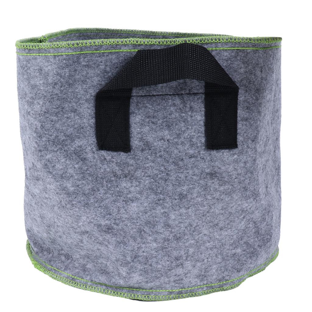 Gardening NonWoven Plant Grow Bag Environmentally Friendly Plan Planter Bag for Outdoor(5 Gallons 30x25cm )