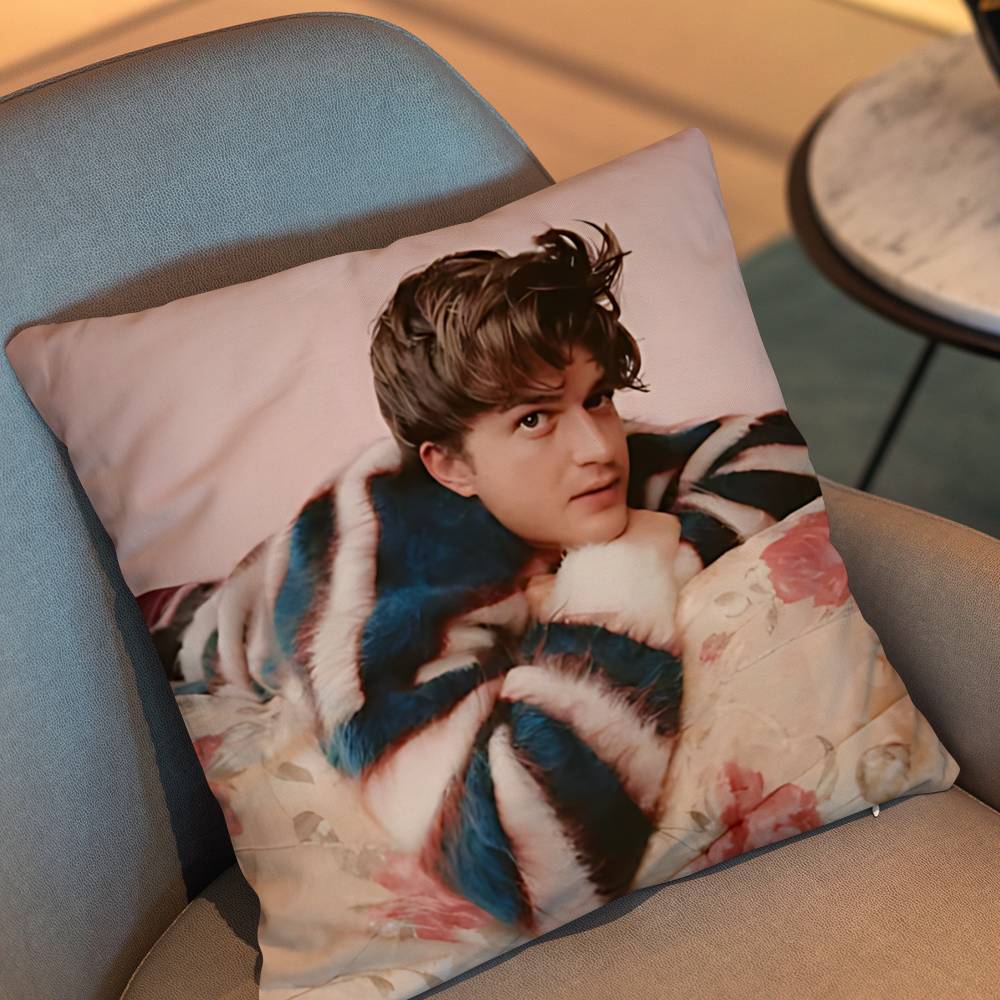 J-Joe Keery Movie Cold Storage Pillow Case Pillow Case Living Room Sofa Cushion Cover Suitable For Home Bedroom Room Decoration