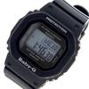 CASIO Цифровые квадратные часы с черным полимерным ремешком Baby-G BGD-560-1 для женщин, водонепроницаемые,