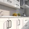 Wall Mount Barn Door Handle Carbon Steel Grab Bar Durable Cabinet Handle  Barn Shed