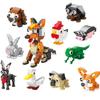 Парк Животных Насекомых Мультяшная Модель Собаки MOC Строительные Блоки Черепаха Бабочка Динозавр Город Строительные Кирпичики Игрушки для Детей