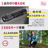 BE8 LED Flashlight, Small, Rechargeable USB Flashlight, Emergency Flashlight with Clip Holder, Portable, Tactical