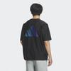 AdidaS Men S CiTy Tech overSized FiT Swim Rik ShorT Sleeve T ShirT