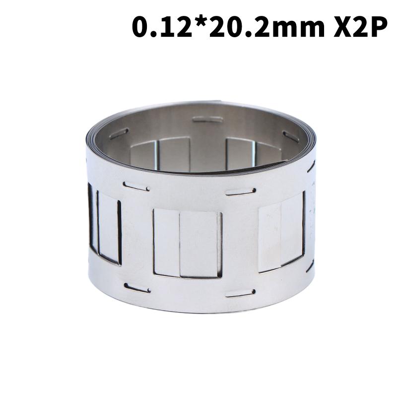 1 Roll Lithium Battery Nickel Strips 1Meter 0.15*20.2mm 2P Nickel Plated Steel Strip For 18650 Battery Pack Spot Welding