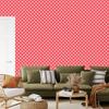 Dots Wallpaper Fine Detail, Coral for Living Room and Bedroom 50x1000