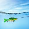 5Pcs Sinking Wobblers Fishing Lures Multi Jointed Swimbait Multi-Section Hard Bait Pike Carp Fishing Tools