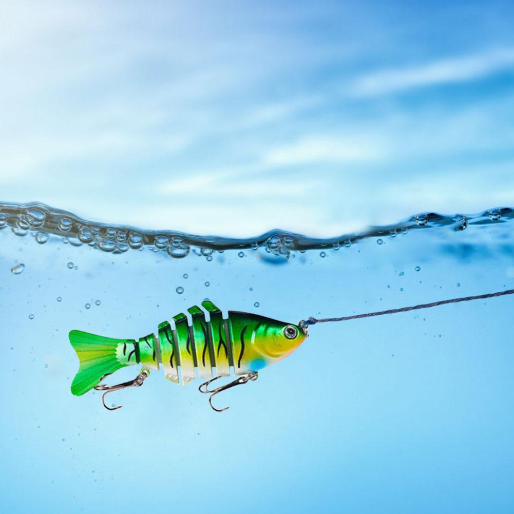 5Pcs Sinking Wobblers Fishing Lures Multi Jointed Swimbait Multi-Section Hard Bait Pike Carp Fishing Tools