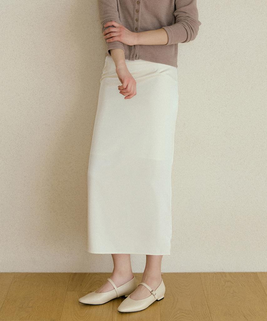Riorg Gena Classic Maxi Skirt Cream