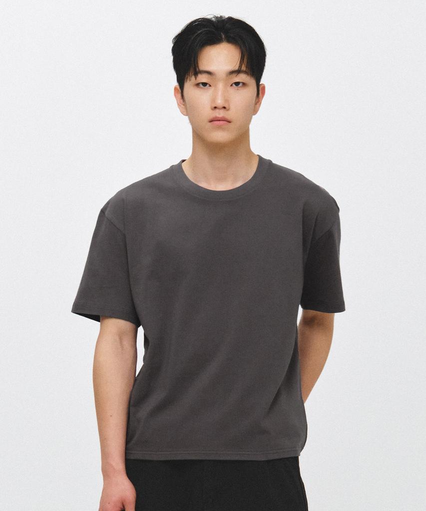 ECORR [2Pack] Daily Crop Plain Short Sleeve T-Shirt: 5 Colors