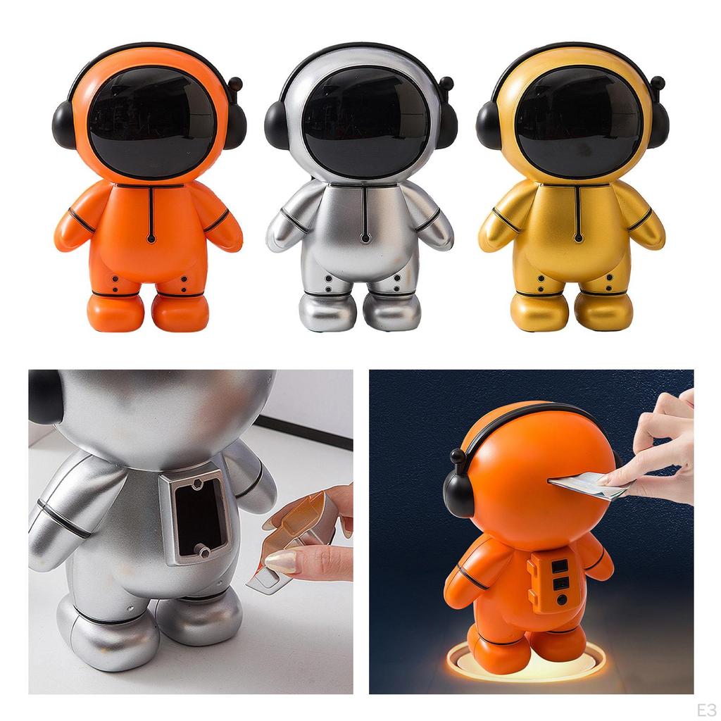 Astronaut Money Box Home Decor Desktop Ornament Creative Decoration Bank for Gift