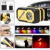 Фонарик Налобный Светодиодный Сверхъяркий Перезаряжаемый RGB Свет Водонепроницаемый Датчик Движения Для Кемпинга На Открытом Воздухе Бега Пеших Прогулок Рыбалки
