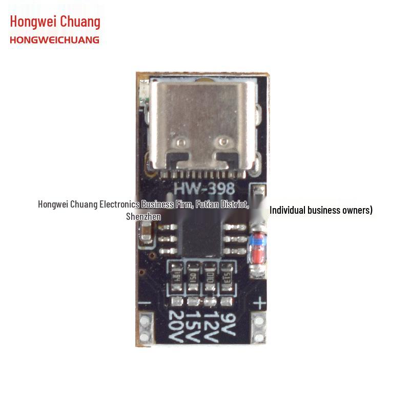 PD/QC USB-C Fast Charging Voltage Trigger Board (9V/12V/15V/20V)