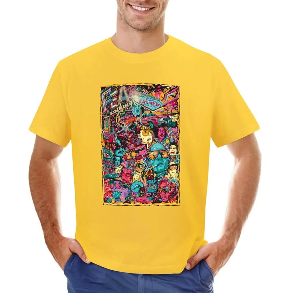 Fear and loathing in las vegas 4\t T-shirt oversized for a boy cute clothes designer t shirt