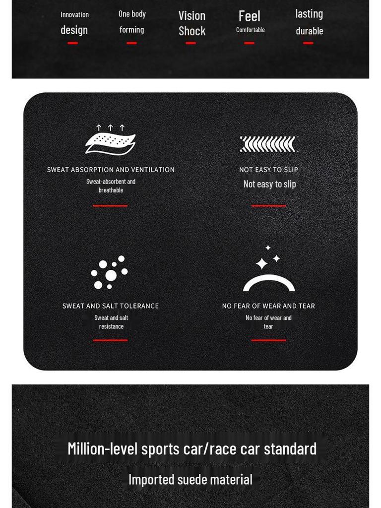 Замшевая и кожаная оплетка на руль для Accord 9-го и 10-го поколения - Ультратонкая, всесезонная