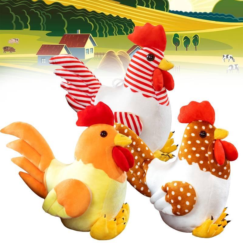 Плюшевый петушок для любителей животных