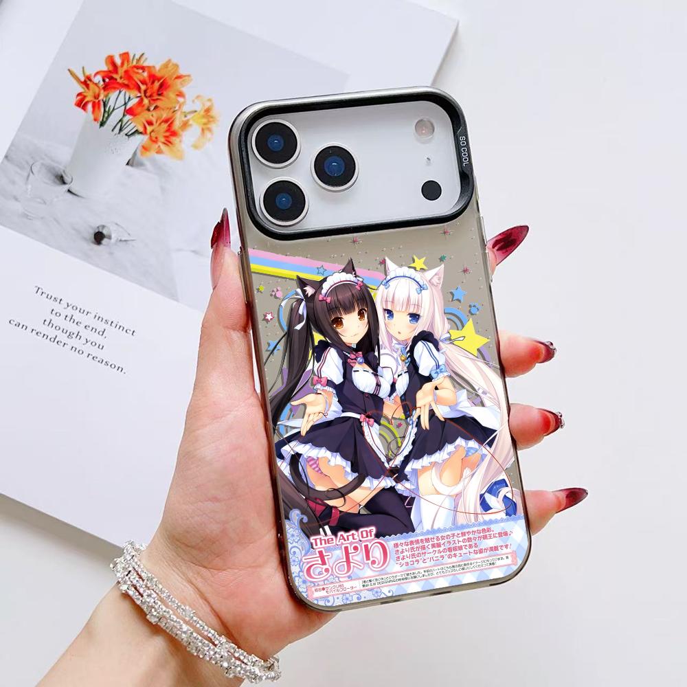 Colorful Anime Design Full Protective Soft Case For iPhone 15 16 17 16E 17E 14 13 12 11 Pro Max