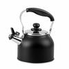 Wide-Mouth Whistling Kettle, 1.9L, Limited Edition, Black Stainless Steel, BLKP, AZ-5013