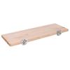 Rectangle Natural Wood Pet Hamster Chinchilla Chipmunk Cage Chew Toy Stand Platform Pedal Board