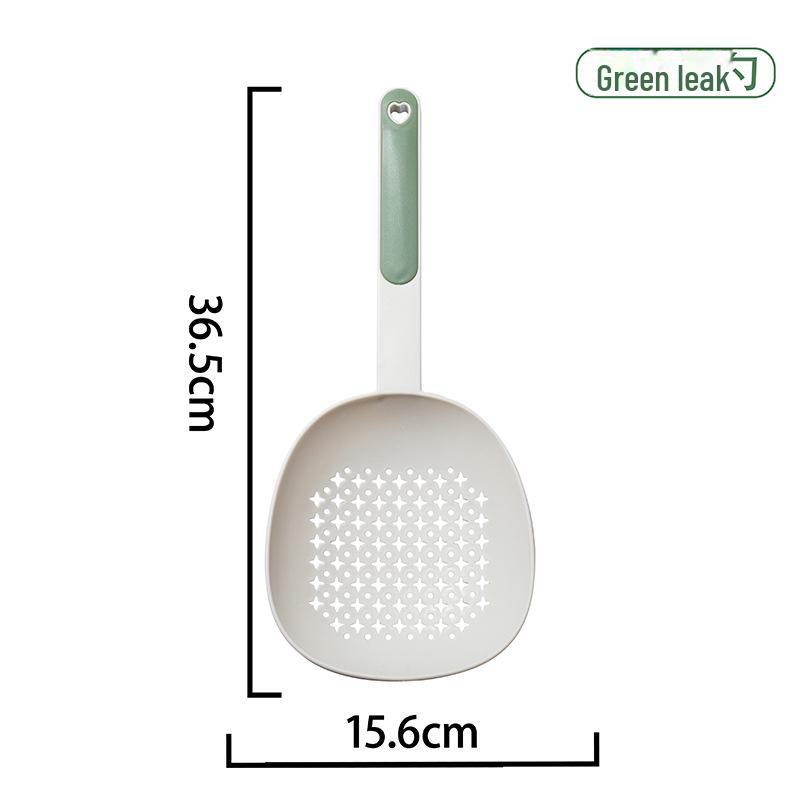 Большой пищевой дуршлаг | Сито для пельменей с длинной ручкой | Кухонный инструмент, устойчивый к высоким температурам