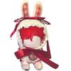 Tartan Check Rabbit Ear Kigurumi Plush Kigurumi Kpopdoll Costume (10cm) Red, Toy, Accessory, Otaku, Doll, Mascot, [Used]