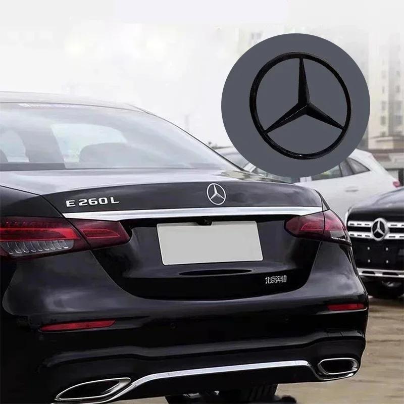 AABGU1 9cm Car Rear Decal Trunk Emblem Sticker For Mercedes Benz S320 W164 W203 W204 W168 C180 E320 A200 CLA CLK CLS M