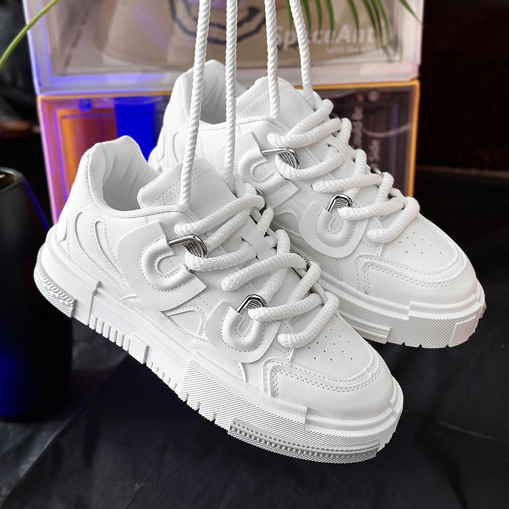 Новая мужская повседневная обувь для скейтборда с дизайном хлеба - европейский и американский стиль