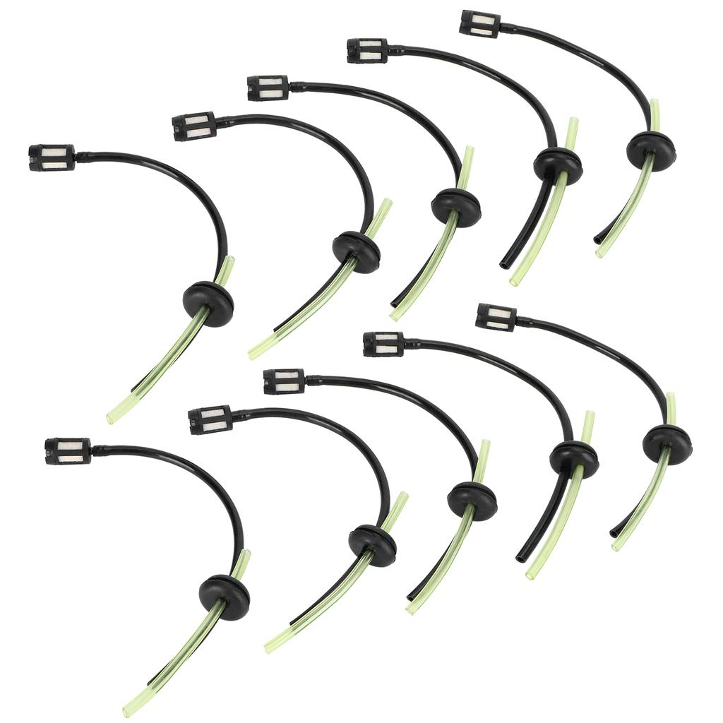 10Pcs Fuel Filter Hose Assembly Kit Replacement for GX35 Lawn Mower Brush Cutter Parts
