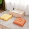 Square/Round Chair Mat Solid Color Floor Cushion Multipurpose Tufted Seat Cushion  Tatami