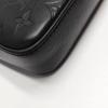 [Pre-Owned] Classic Monogram Adjustable Shoulder Strap Embossed Leather Trim Messenger Bag - Very Good #137BJNJ