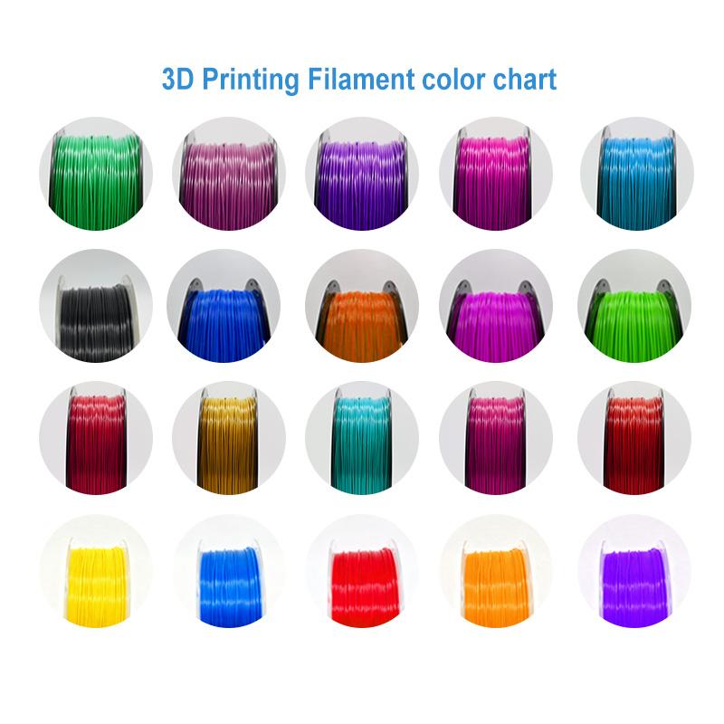PRINTROO Низкозатратное производство 3D-принтерное филаментное Creality Пластиковые стержни из растягивающегося пластика Прочные Простые в использовании PC 1,75 мм 1 кг Филамент