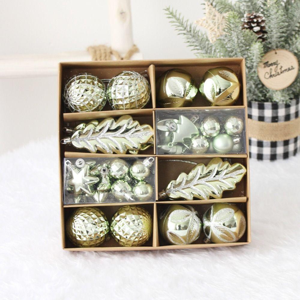40 шт. Нежные шары неправильной формы Водонепроницаемая подвеска для украшения рождественской елки Свадьба