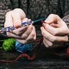 Набор ручных крючков для вязания крючком Керамическая ручка Алюминиевый набор для вязания крючком Домашние принадлежности