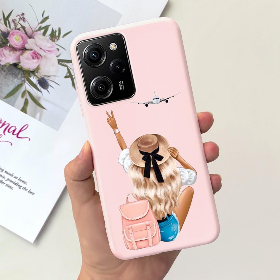 Для Xiaomi Poco X5 Pro 5G Чехол Ударопрочный Силиконовый Модный Узор Мягкая Тонкая Задняя Крышка Для Xiaomi Poco X5 X 5 PocoX5 X5Pro Capa