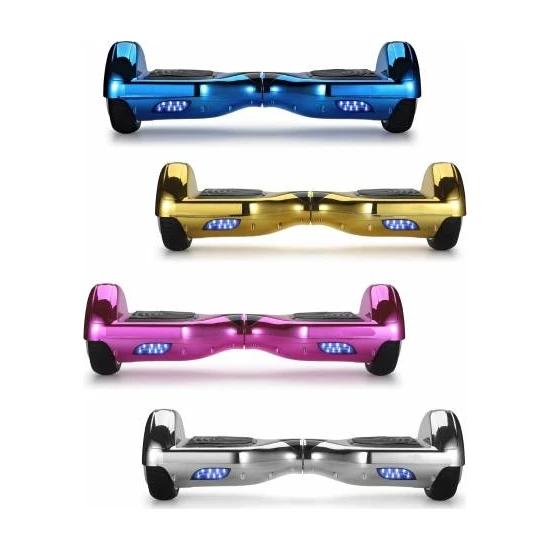 Электрический скейтборд Hoverboard 6,5-дюймовый автоматически сбалансированный металлический розовый