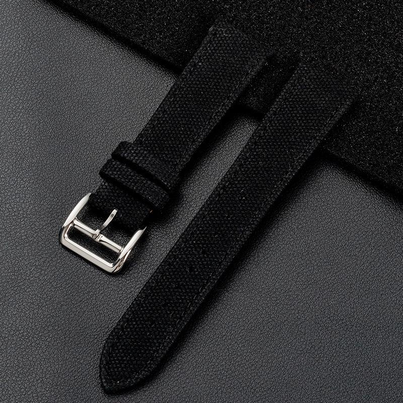 Alternative Apple Strap Applewatch Canvas Leather Iwatch8/S7/6/5/4/Huawei Strap 22Mm