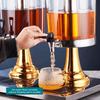 Большой Объем Буфетный Коммерческий Нержавеющая Сталь Сок Котел Прозрачный Поликарбонат Визуальный Отель Ресторан Диспенсер для Напитков