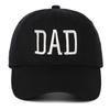 Washed Cotton Couple Cap DAD MOM Love Printed Baseball Hats Retro Sunscreen Hats  For Man Women
