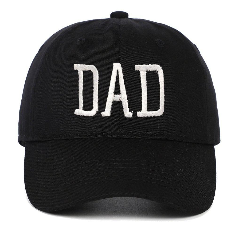 Washed Cotton Couple Cap DAD MOM Love Printed Baseball Hats Retro Sunscreen Hats For Man Women