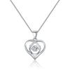 925 Sterling Silver Pendant Necklace For Women Heart Necklace Silver 925 Jewelry Women Necklace 925