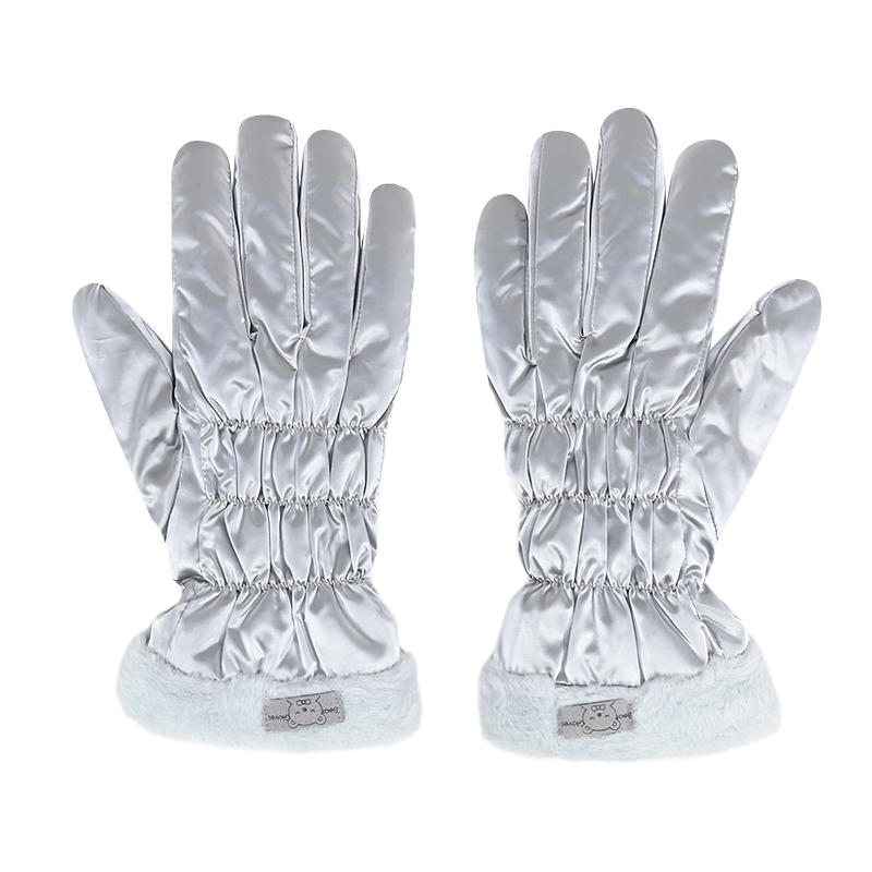 Женские зимние утепленные ветрозащитные лыжные перчатки Теплые водонепроницаемые перчатки с сенсорным экраном для катания, лыж, занятий спортом на открытом воздухе