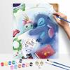 Disney Stitch Sleeping With Doll Oil Paint Digital Painting Art Kit Handmade DIY Painting Kit Home Decor