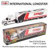Майсто 1:64 MACK Anthem LoneStar UP Транспорт Литье Производство Прицеп Модель Симуляция Модель Коллекция Автомобилей из Сплава